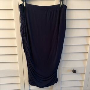 Vince Camuto Navy Pencil Skirt